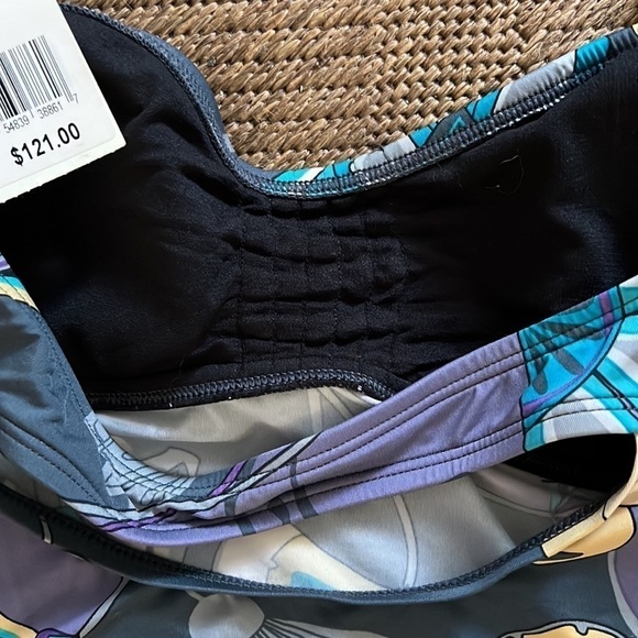 Perry Ellis 2 Piece Halter Tankini Bathing Suit Swim Suit NWT size M - Picture 6 of 8